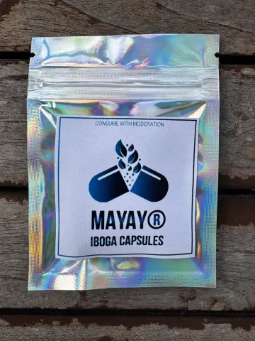 Sachet de gélules MAYAY Iboga Capsules